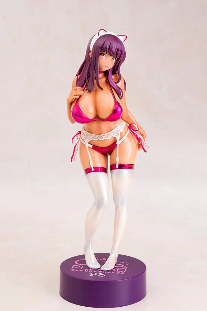 Original Character PVC Soška 1/6 Sakura Kaede Kareshi ni Onegaisarete Cosplay suru Onnanoko 26 cm fotografii produktu