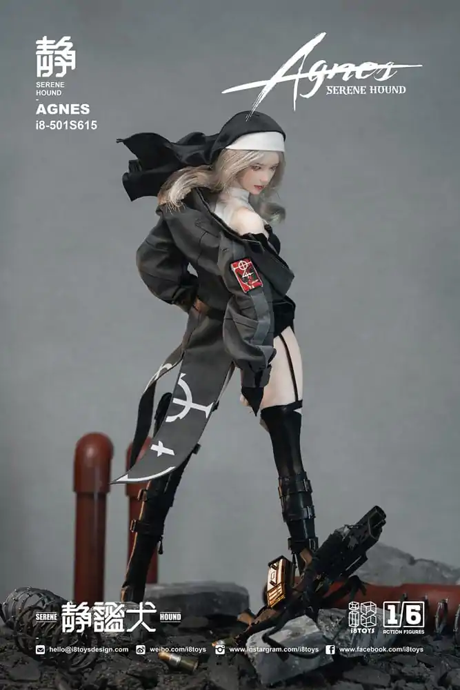 Originální akční figurka postavy 1/6 Serene Hound "Agnes" 30 cm fotografii produktu