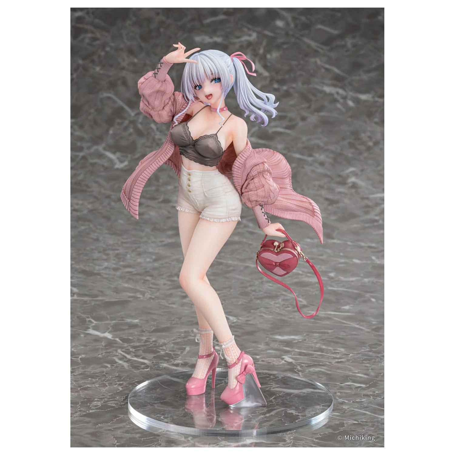 Original Character PVC socha 1/6 Shion Passion Pink Illustration by Michiking 27 cm fotografii produktu