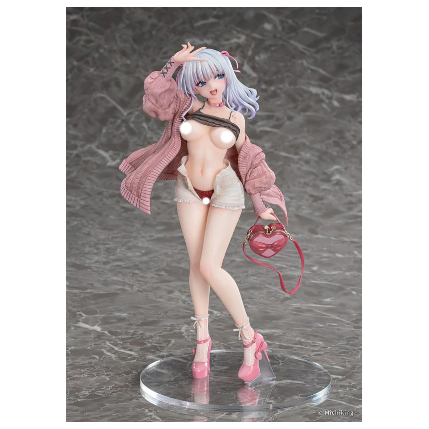 Original Character PVC socha 1/6 Shion Passion Pink Illustration by Michiking 27 cm fotografii produktu