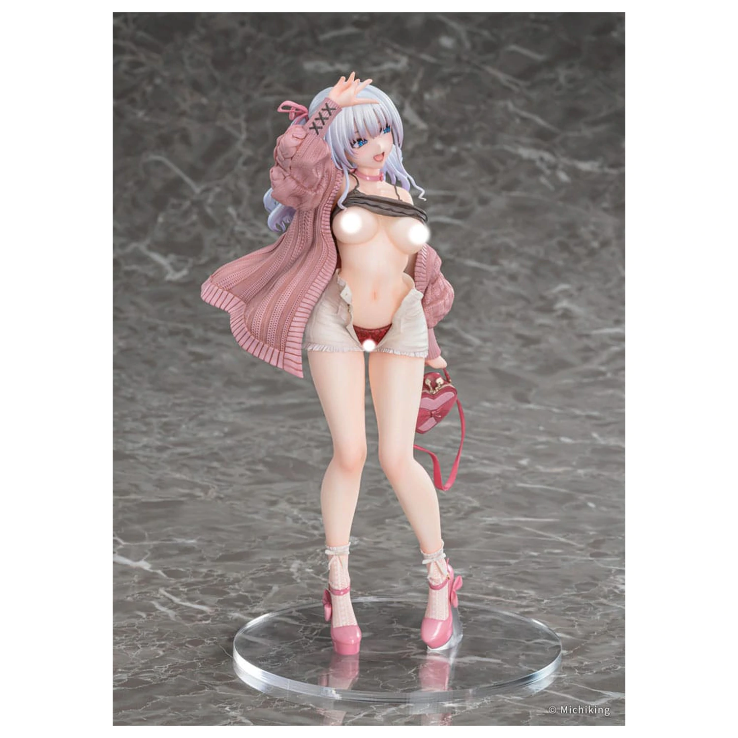 Original Character PVC socha 1/6 Shion Passion Pink Illustration by Michiking 27 cm fotografii produktu