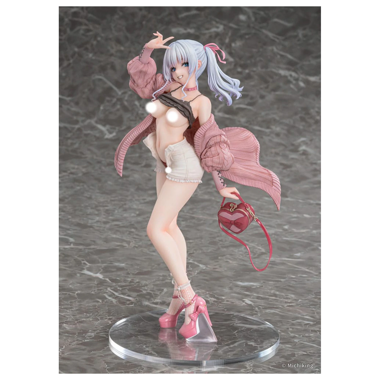 Original Character PVC socha 1/6 Shion Passion Pink Illustration by Michiking 27 cm fotografii produktu