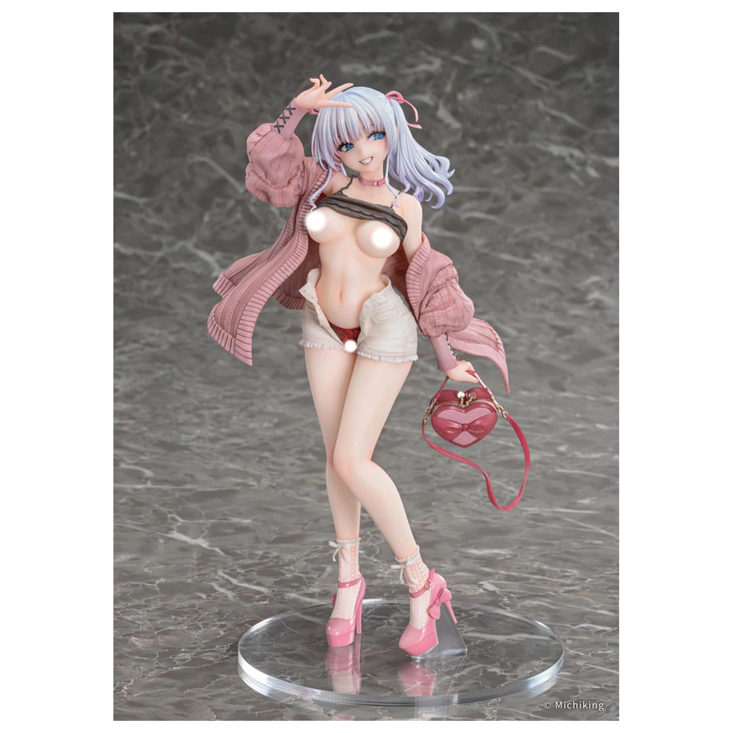 Original Character PVC socha 1/6 Shion Passion Pink Illustration by Michiking 27 cm fotografii produktu