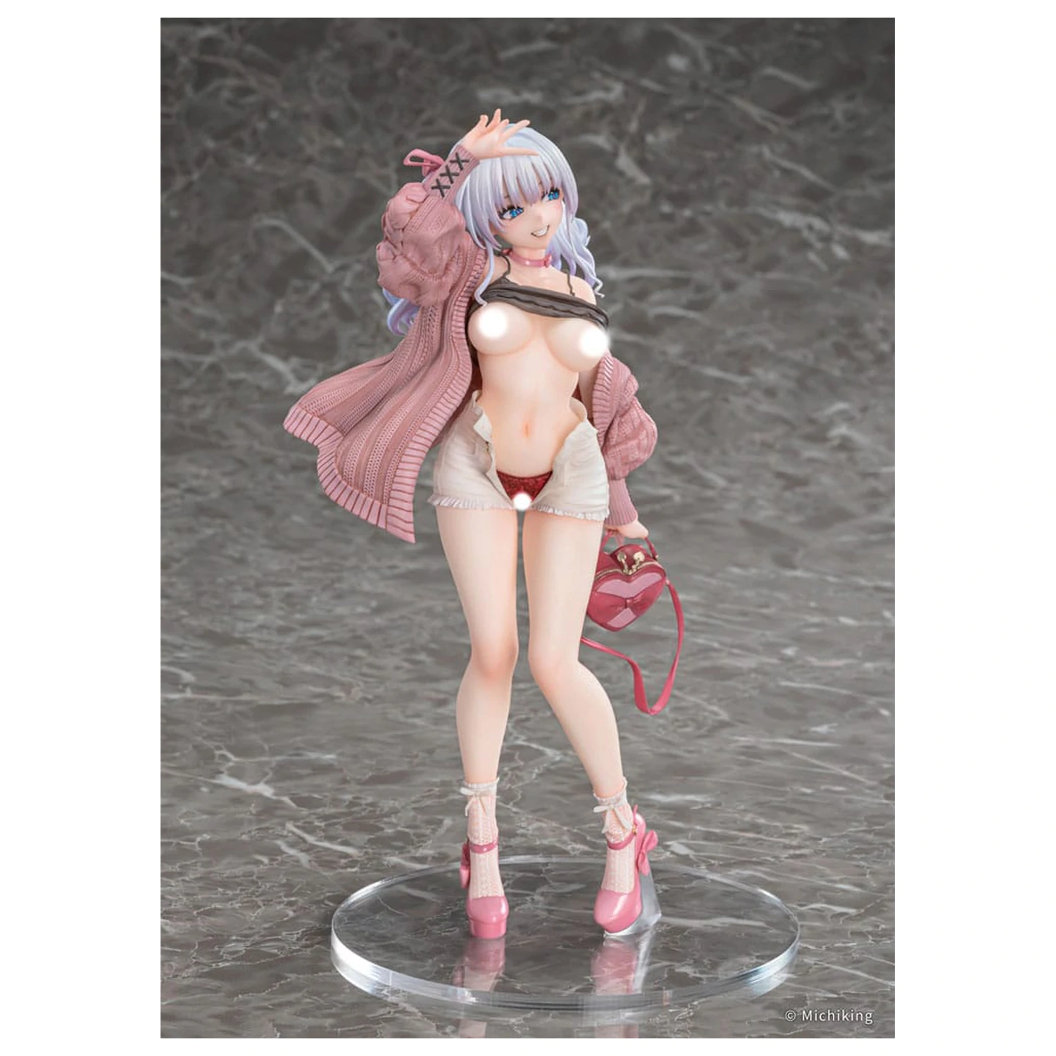 Original Character PVC socha 1/6 Shion Passion Pink Illustration by Michiking 27 cm fotografii produktu