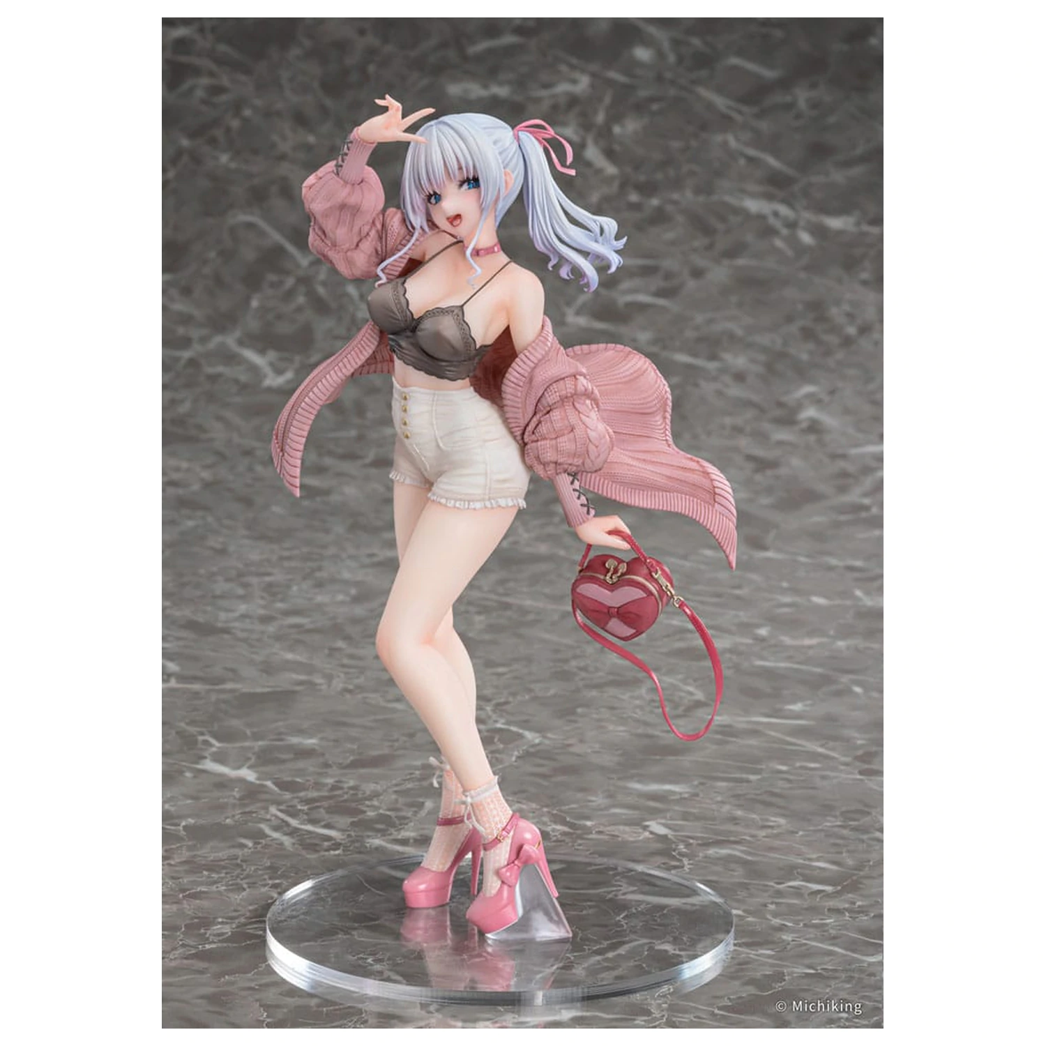 Original Character PVC socha 1/6 Shion Passion Pink Illustration by Michiking 27 cm fotografii produktu