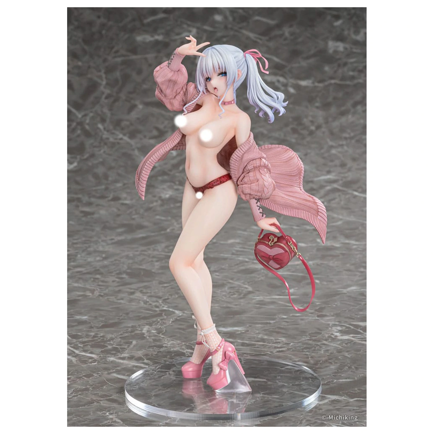Original Character PVC socha 1/6 Shion Passion Pink Illustration by Michiking 27 cm fotografii produktu