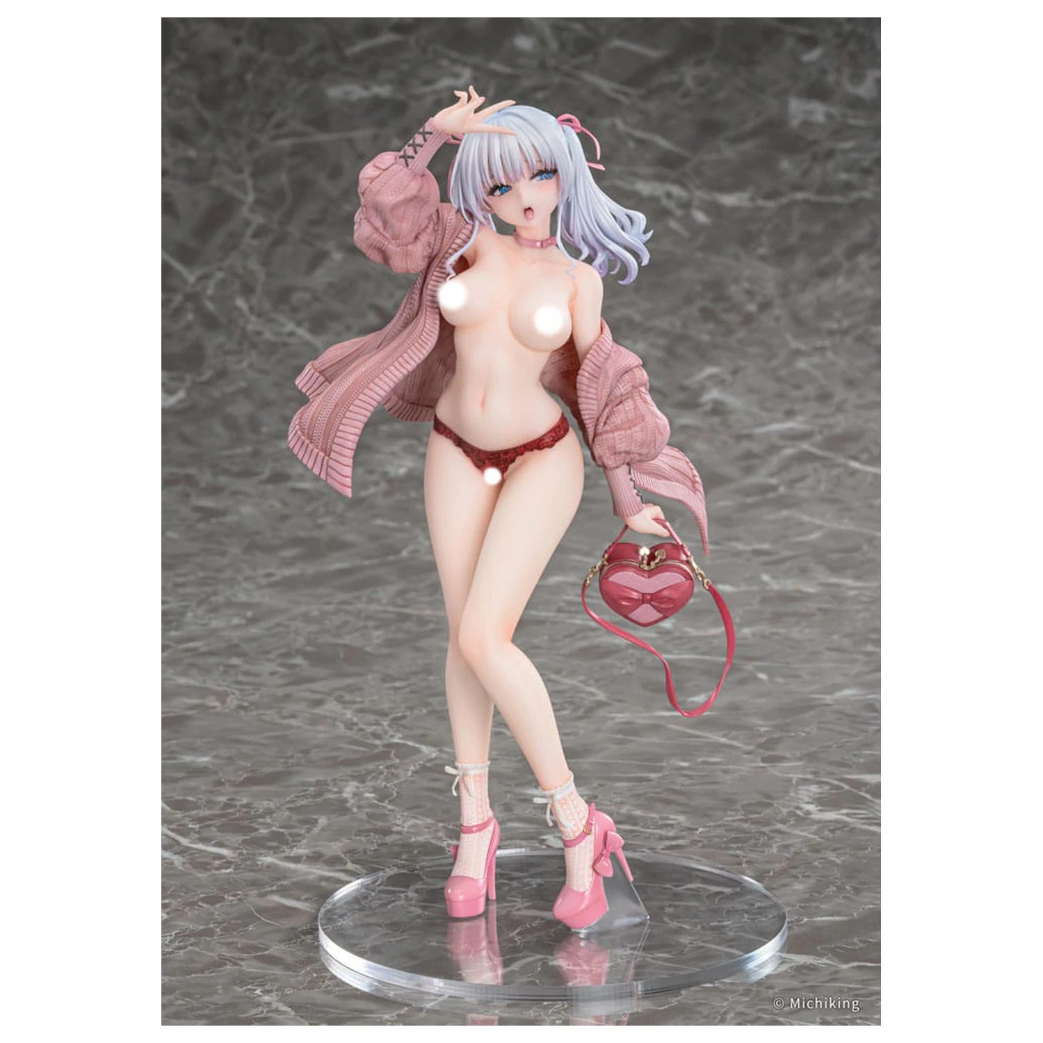 Original Character PVC socha 1/6 Shion Passion Pink Illustration by Michiking 27 cm fotografii produktu