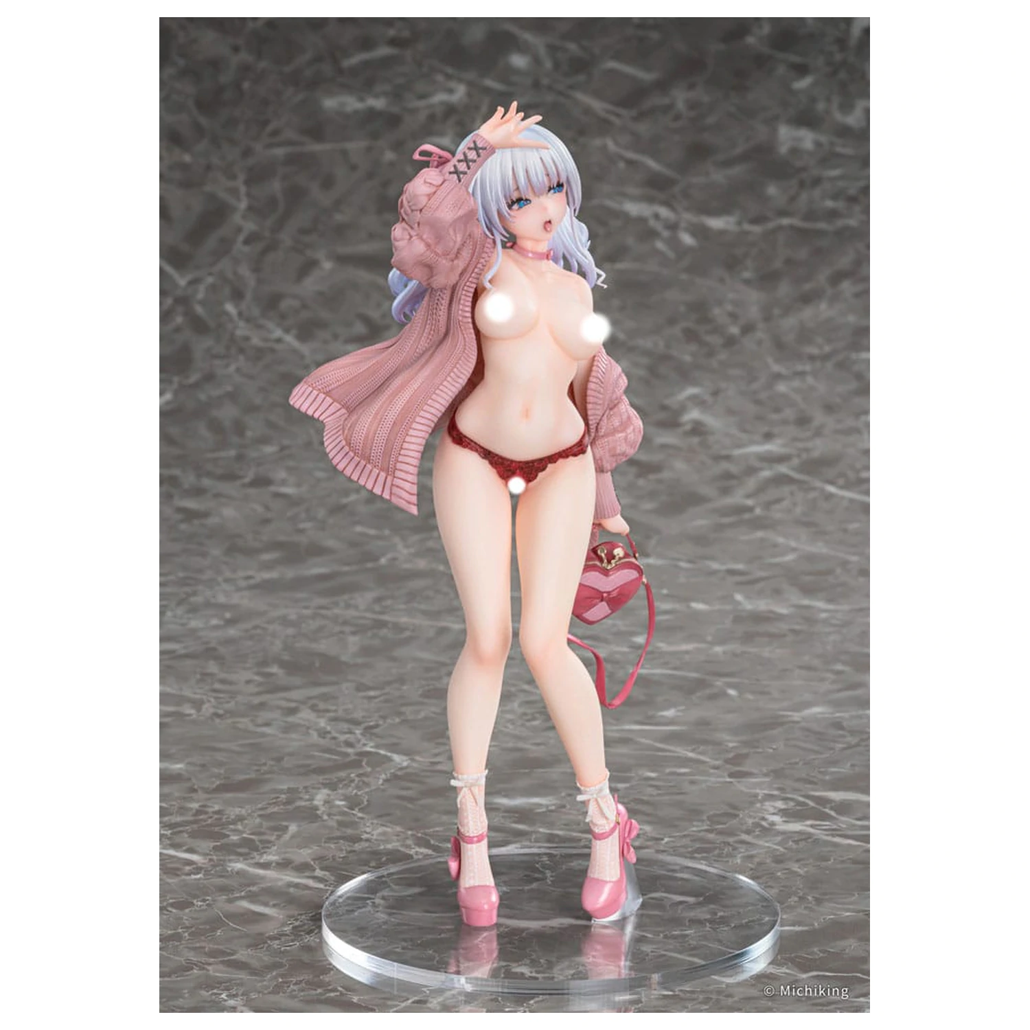 Original Character PVC socha 1/6 Shion Passion Pink Illustration by Michiking 27 cm fotografii produktu