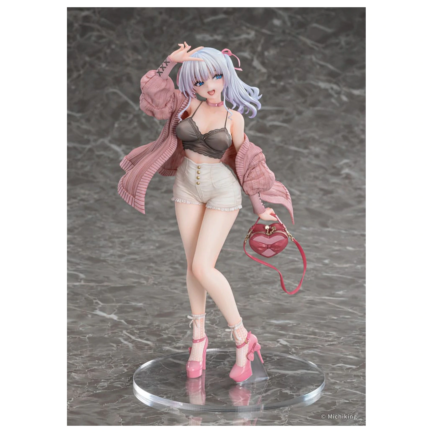 Original Character PVC socha 1/6 Shion Passion Pink Illustration by Michiking 27 cm fotografii produktu
