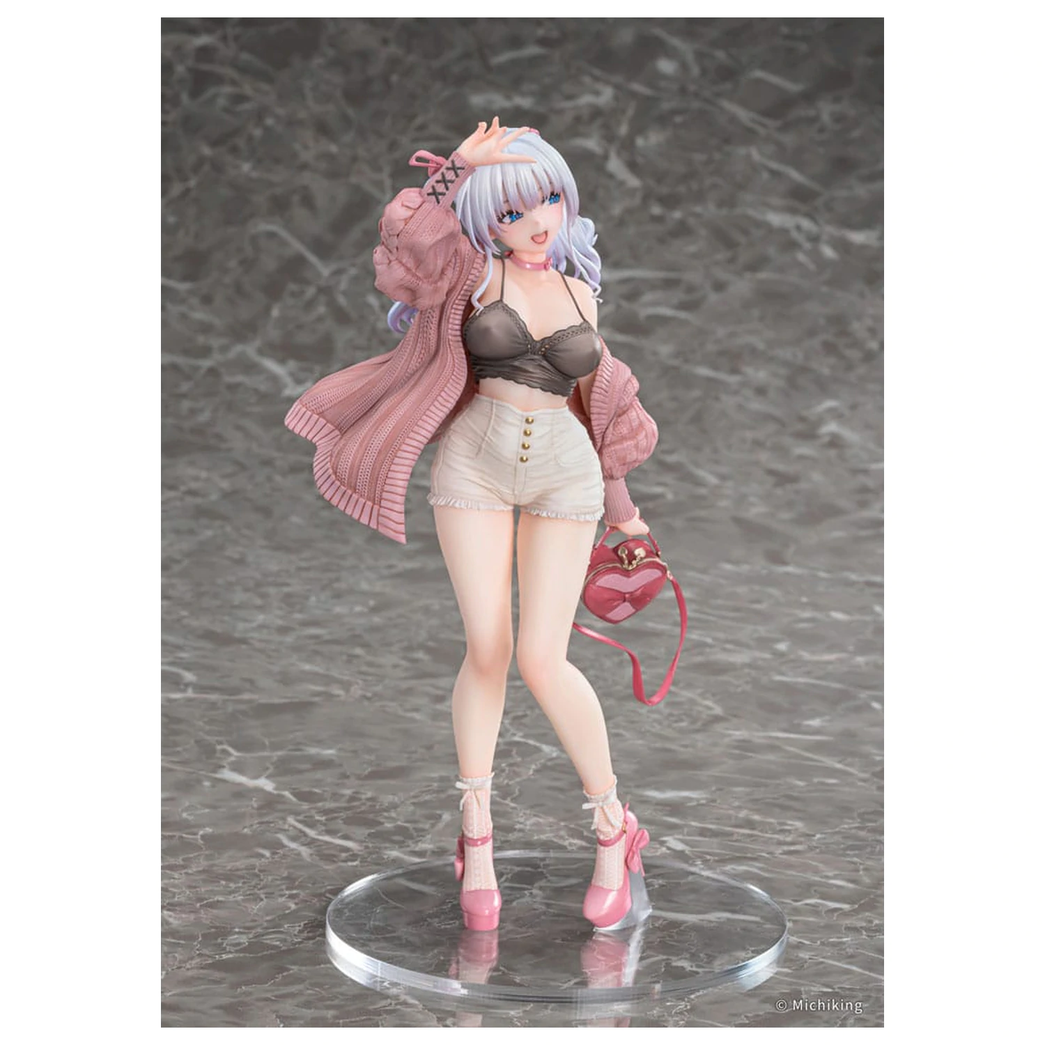 Original Character PVC socha 1/6 Shion Passion Pink Illustration by Michiking 27 cm fotografii produktu