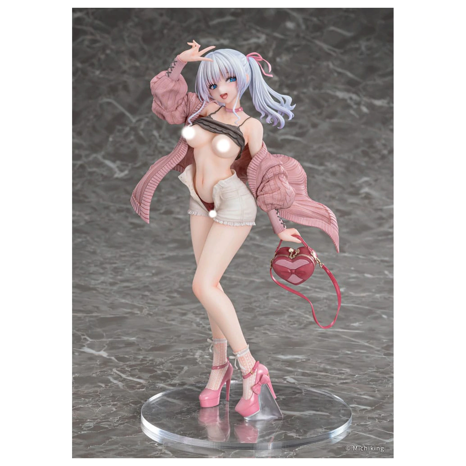 Original Character PVC socha 1/6 Shion Passion Pink Illustration by Michiking 27 cm fotografii produktu