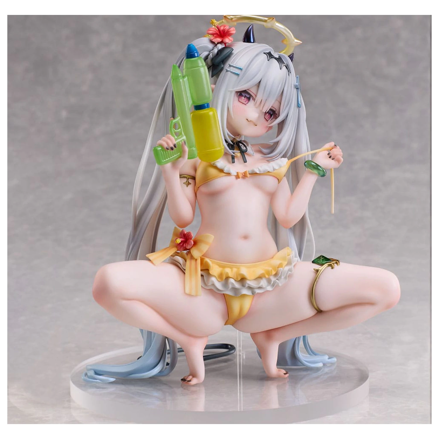 Originální postava PVC Socha 1/6 Stříbrovlasá dívka ilustrovaná Chihiro 18 cm fotografii produktu