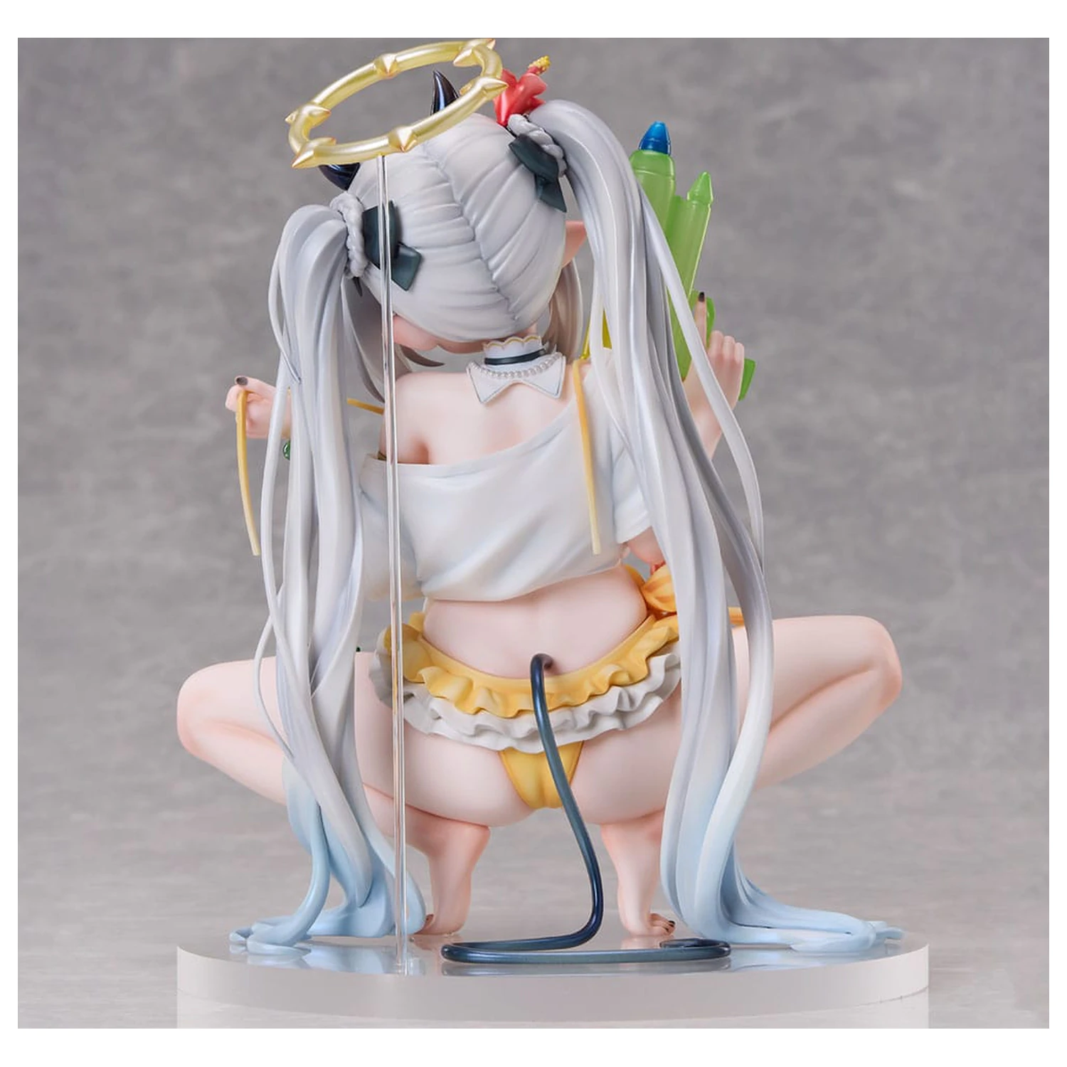 Originální postava PVC Socha 1/6 Stříbrovlasá dívka ilustrovaná Chihiro 18 cm fotografii produktu