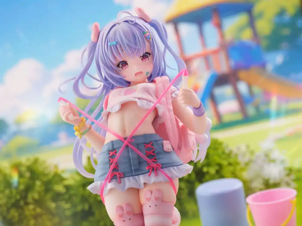 Originální postava PVC socha 1/6 Skipping Rope Girl Miu Hazuki ilustrace od Yuyuko 22 cm fotografii produktu