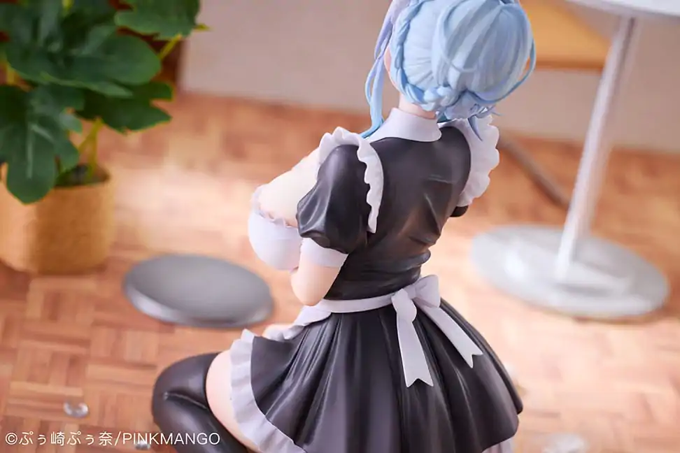 Originální postava PVC socha 1/6 Snow Woman Yukino Mifuyu Yukino Maid Ver. Bonus Limited Edition 19 cm fotografii produktu