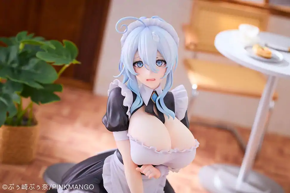 Originální postava PVC soška 1/6 Snow Woman Yukino Mifuyu Yukino Maid Verze 19 cm fotografii produktu