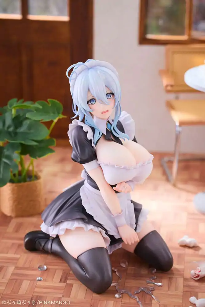 Originální postava PVC soška 1/6 Snow Woman Yukino Mifuyu Yukino Maid Verze 19 cm fotografii produktu
