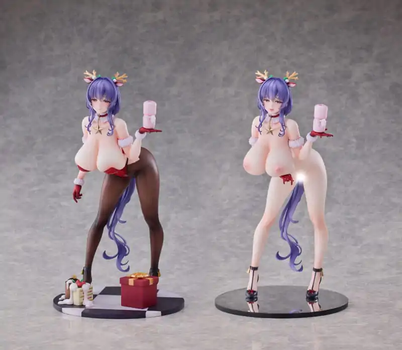 Original Character PVC Socha 1/6 Succubus Homestay Shiori Sakuma Vánoční kostým Speciální verze Bonusová limitovaná edice 27 cm fotografii produktu