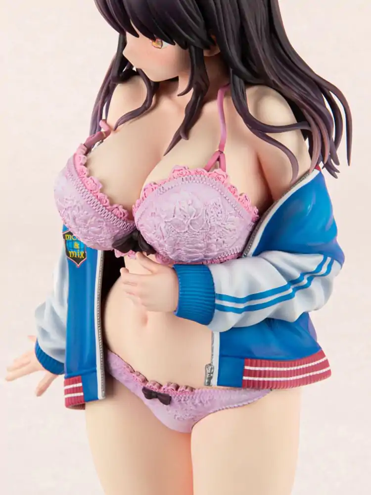 Původní postava PVC socha 1/6 Sukajan Jacket Kanojo wa Cool de Itai! Kyouka Kagura 27 cm fotografii produktu