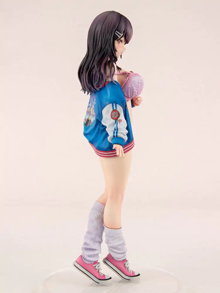 Původní postava PVC socha 1/6 Sukajan Jacket Kanojo wa Cool de Itai! Kyouka Kagura 27 cm fotografii produktu