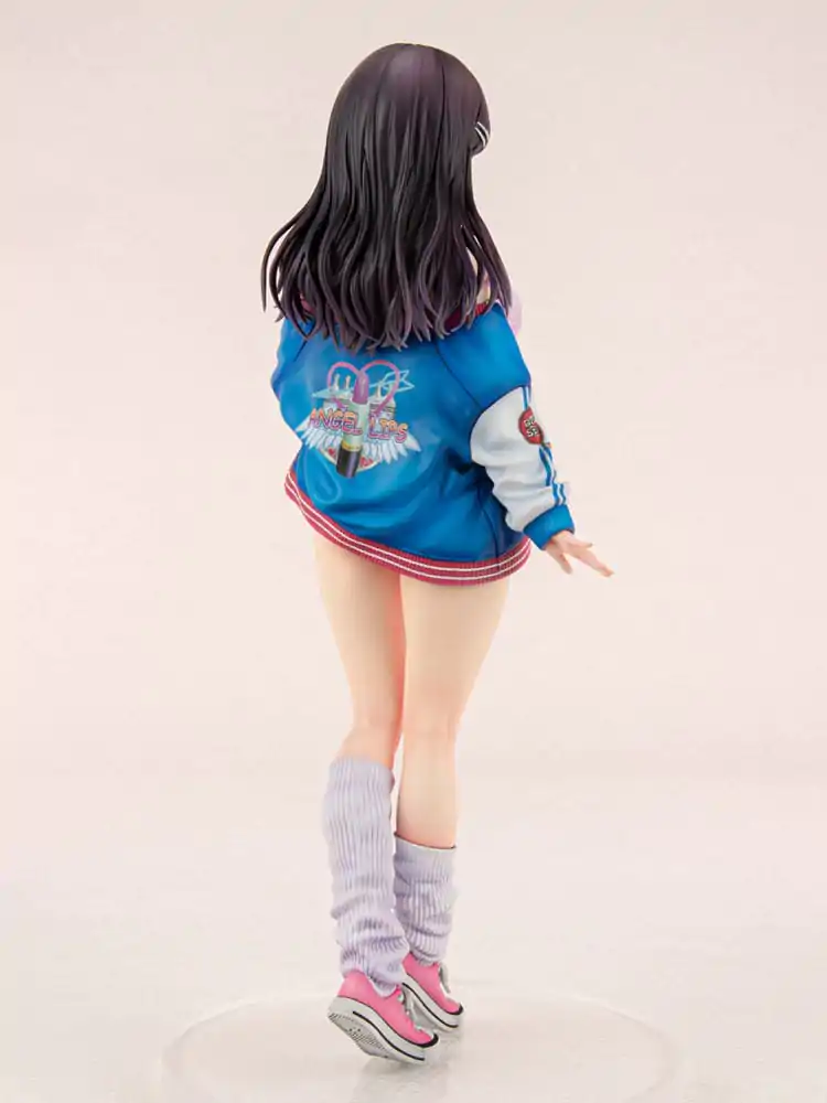 Původní postava PVC socha 1/6 Sukajan Jacket Kanojo wa Cool de Itai! Kyouka Kagura 27 cm fotografii produktu