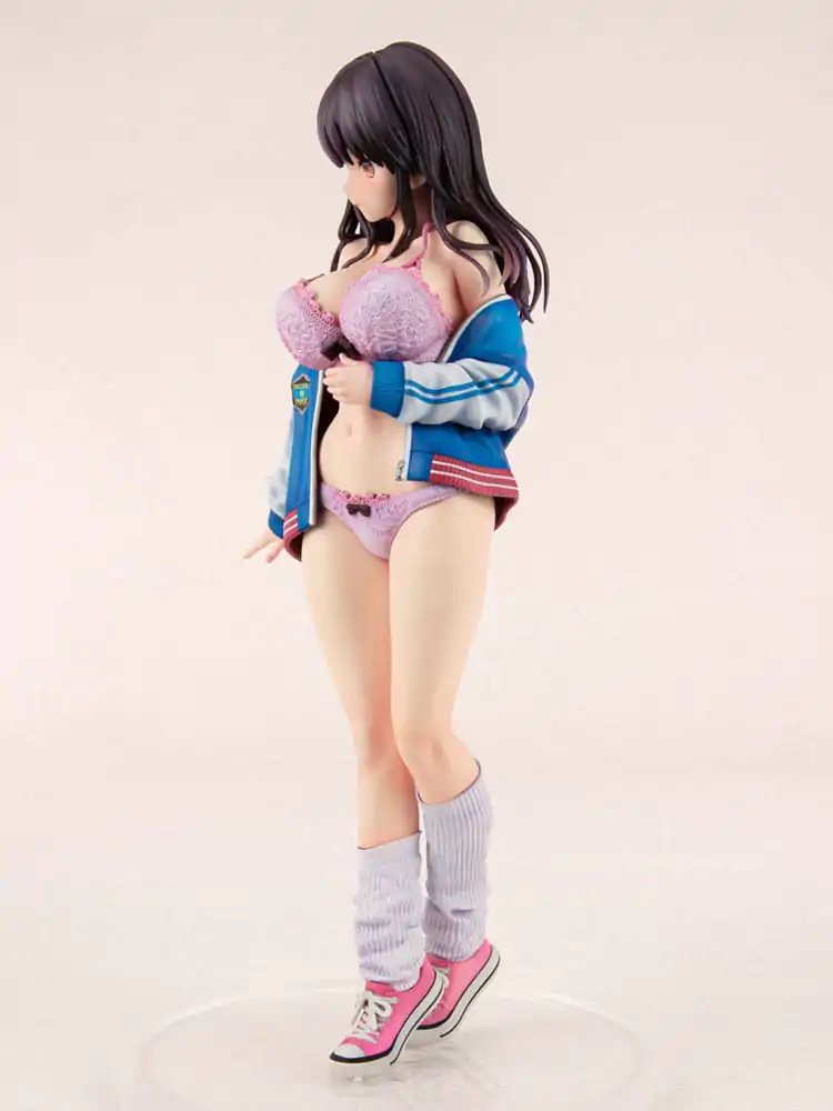 Původní postava PVC socha 1/6 Sukajan Jacket Kanojo wa Cool de Itai! Kyouka Kagura 27 cm fotografii produktu