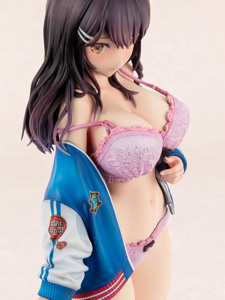 Původní postava PVC socha 1/6 Sukajan Jacket Kanojo wa Cool de Itai! Kyouka Kagura 27 cm fotografii produktu