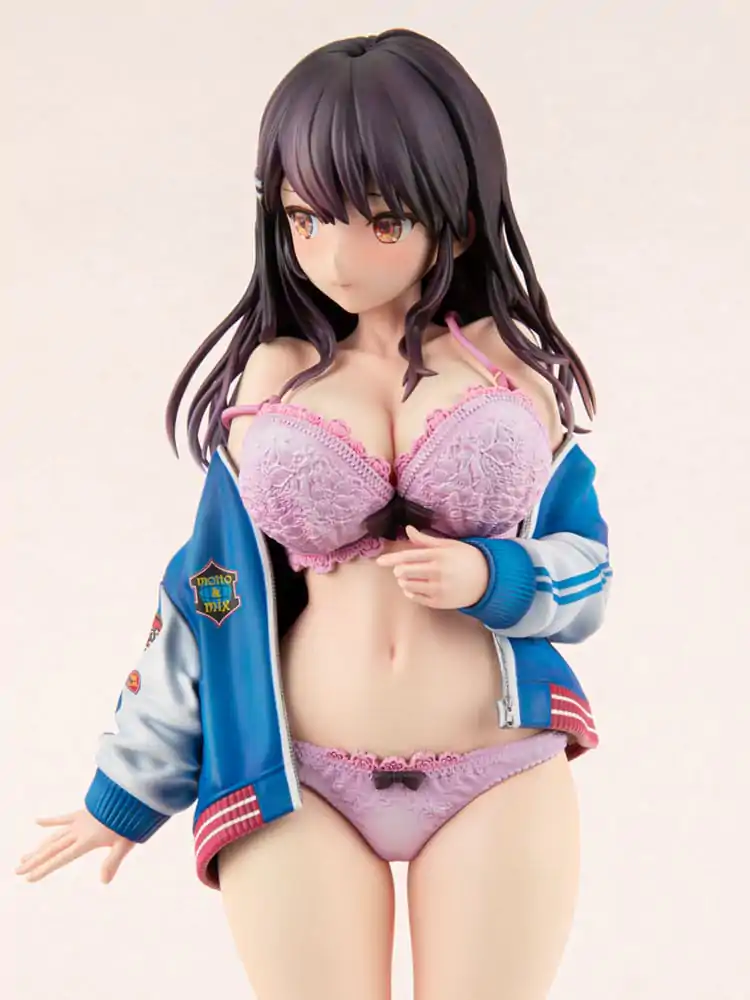 Původní postava PVC socha 1/6 Sukajan Jacket Kanojo wa Cool de Itai! Kyouka Kagura 27 cm fotografii produktu
