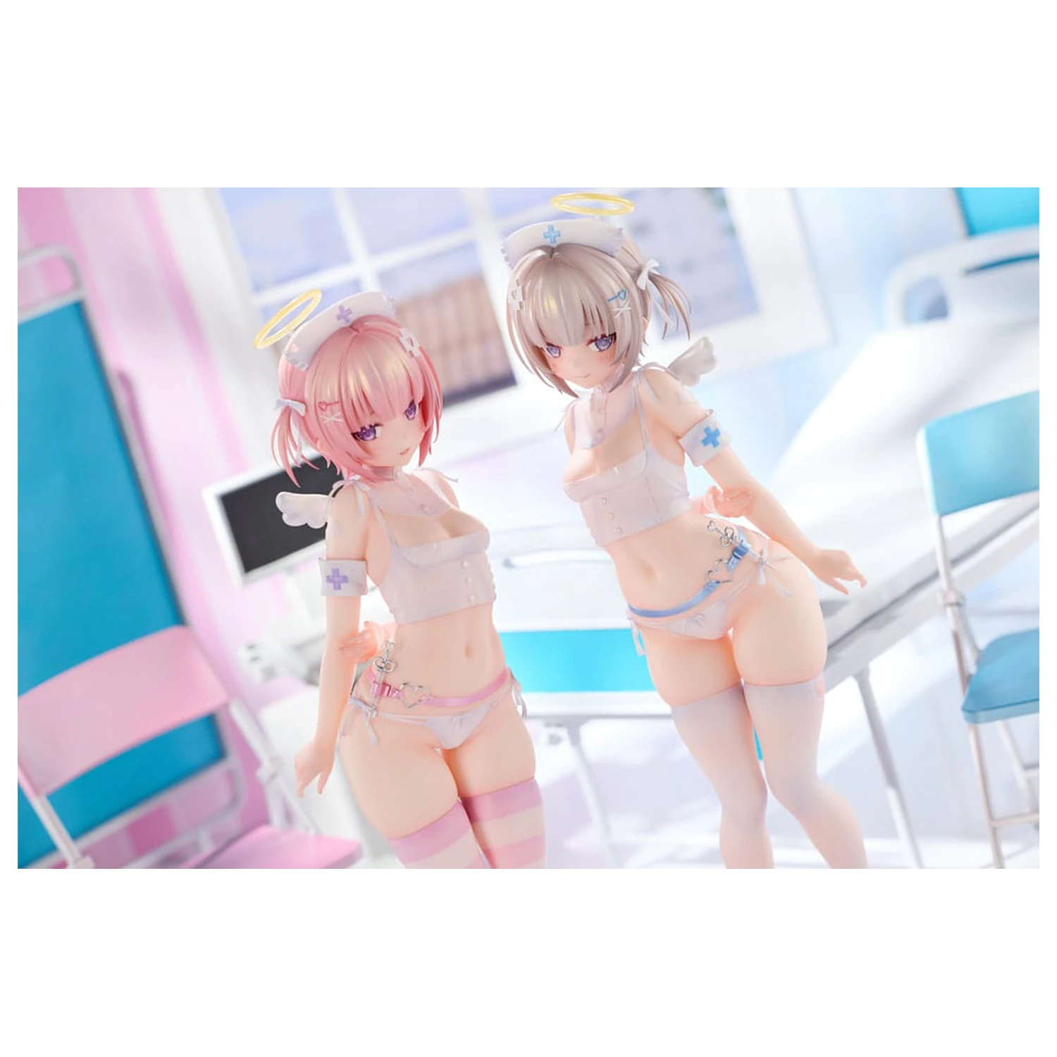 Original Character Soška 1/6 Suzu & Nagi Illustrated by Kuma 4-gou Set Edition 27 cm fotografii produktu