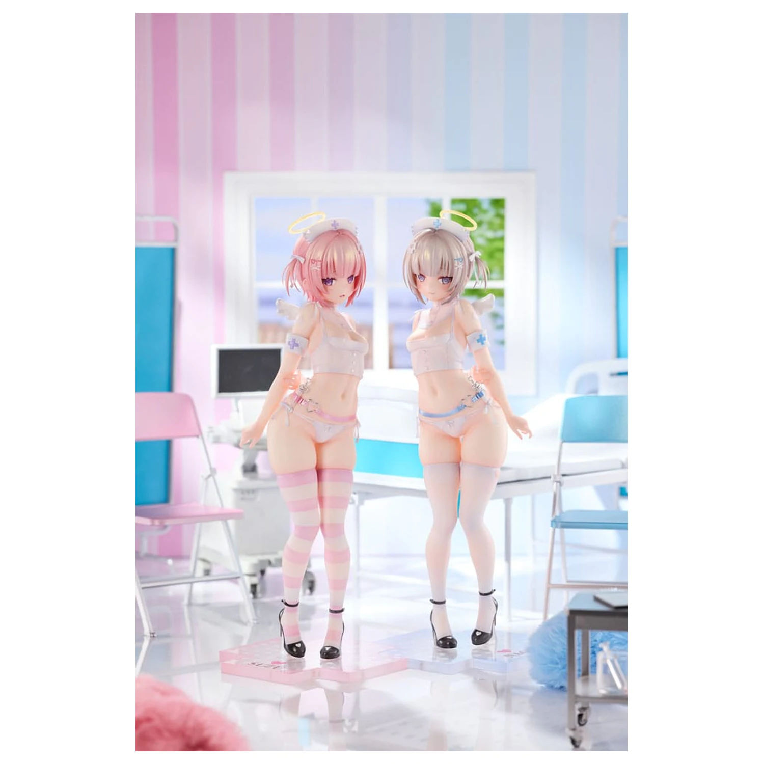 Original Character Soška 1/6 Suzu & Nagi Illustrated by Kuma 4-gou Set Edition 27 cm fotografii produktu