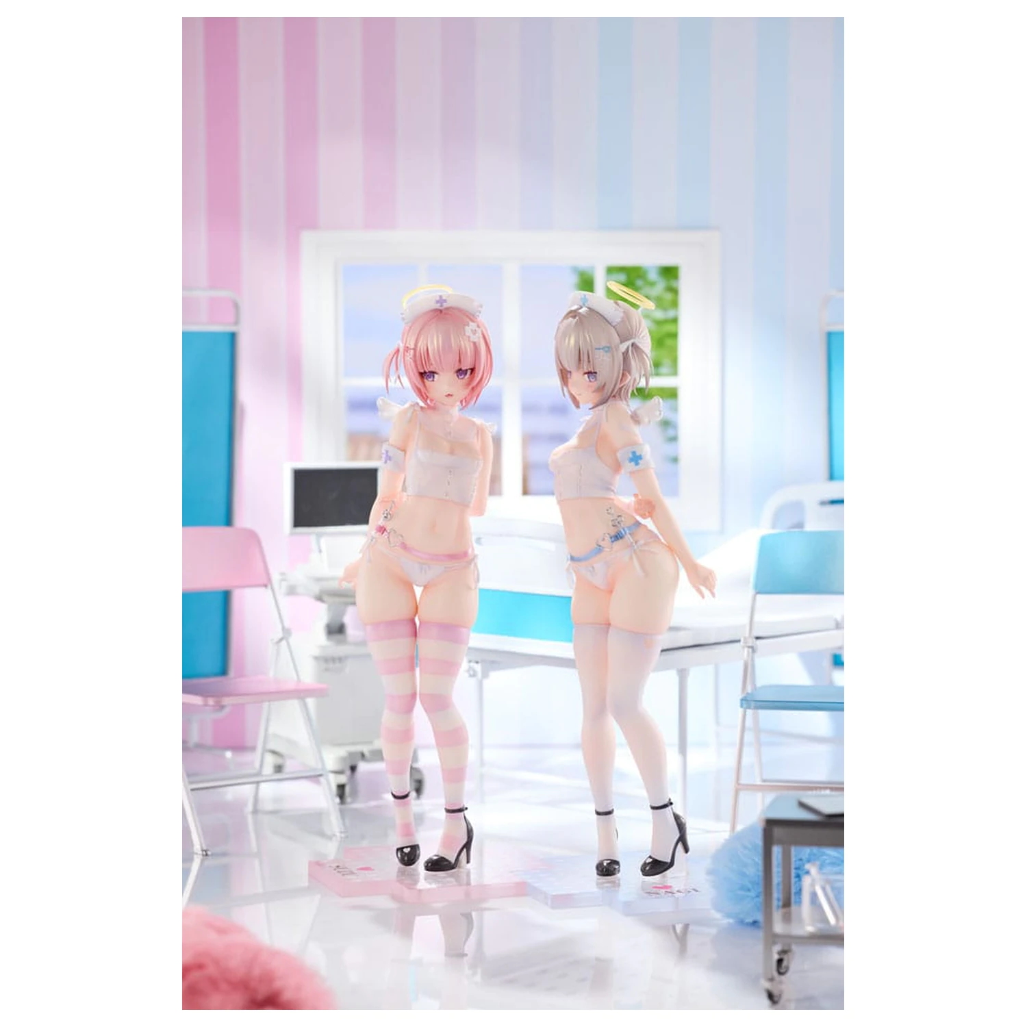 Original Character Soška 1/6 Suzu & Nagi Illustrated by Kuma 4-gou Set Edition 27 cm fotografii produktu