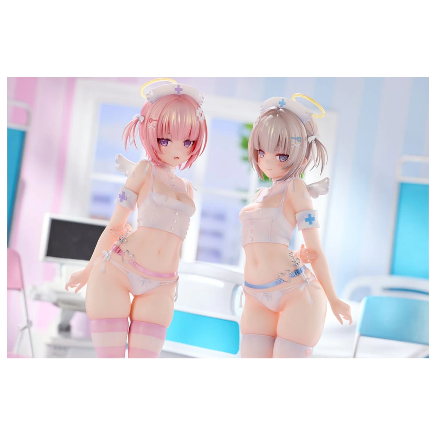 Original Character Soška 1/6 Suzu & Nagi Illustrated by Kuma 4-gou Set Edition 27 cm fotografii produktu