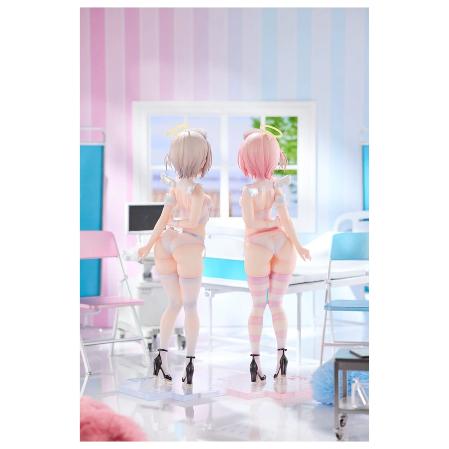 Original Character Soška 1/6 Suzu & Nagi Illustrated by Kuma 4-gou Set Edition 27 cm fotografii produktu