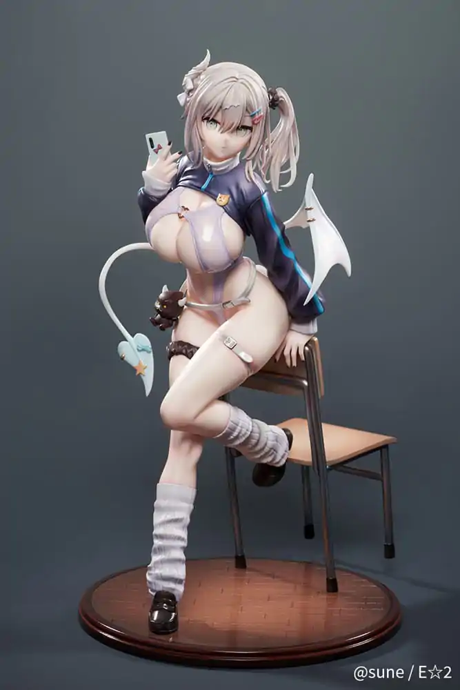 Originální postava PVC socha 1/6 Yuki Shinomiya Silent Gal Succubus 25 cm fotografii produktu