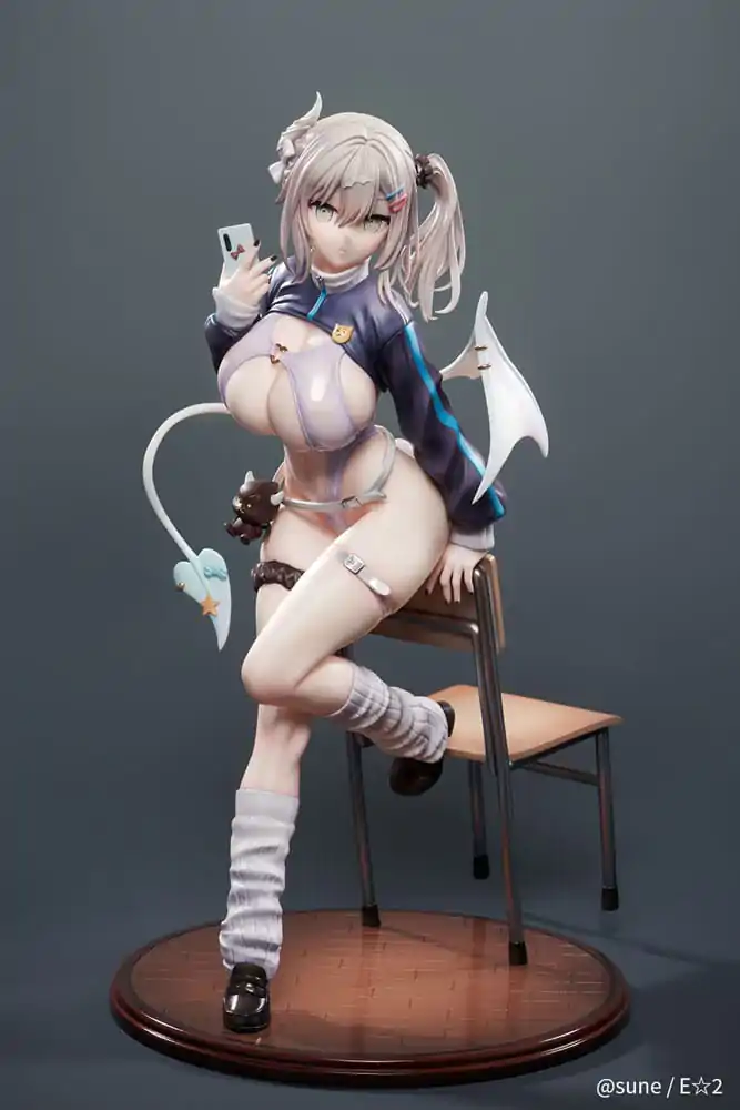 Originální postava PVC socha 1/6 Yuki Shinomiya Silent Gal Succubus 25 cm fotografii produktu