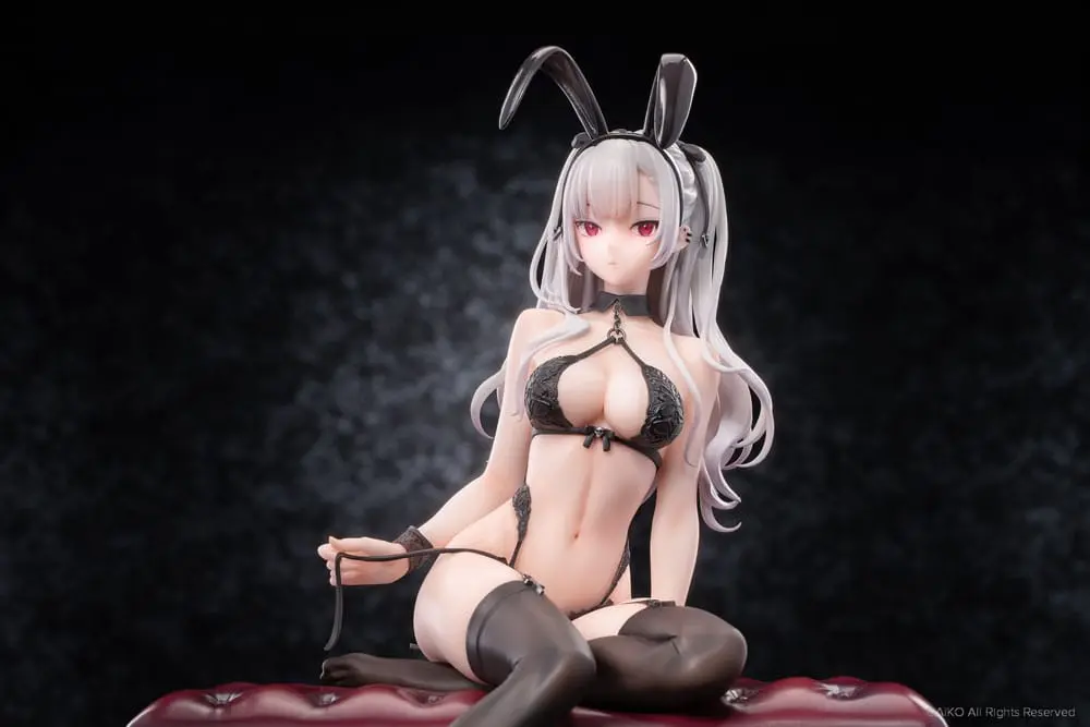 Originální soška postavy 1/7 Černá Bunny Girl Tana 23 cm fotografii produktu