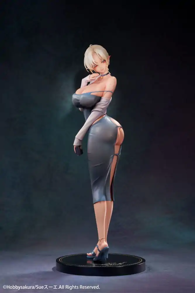 Original Character PVC Socha 1/7 Hitozuma Elf Illustration by Sue Another Color Deluxe Edition 26 cm fotografii produktu