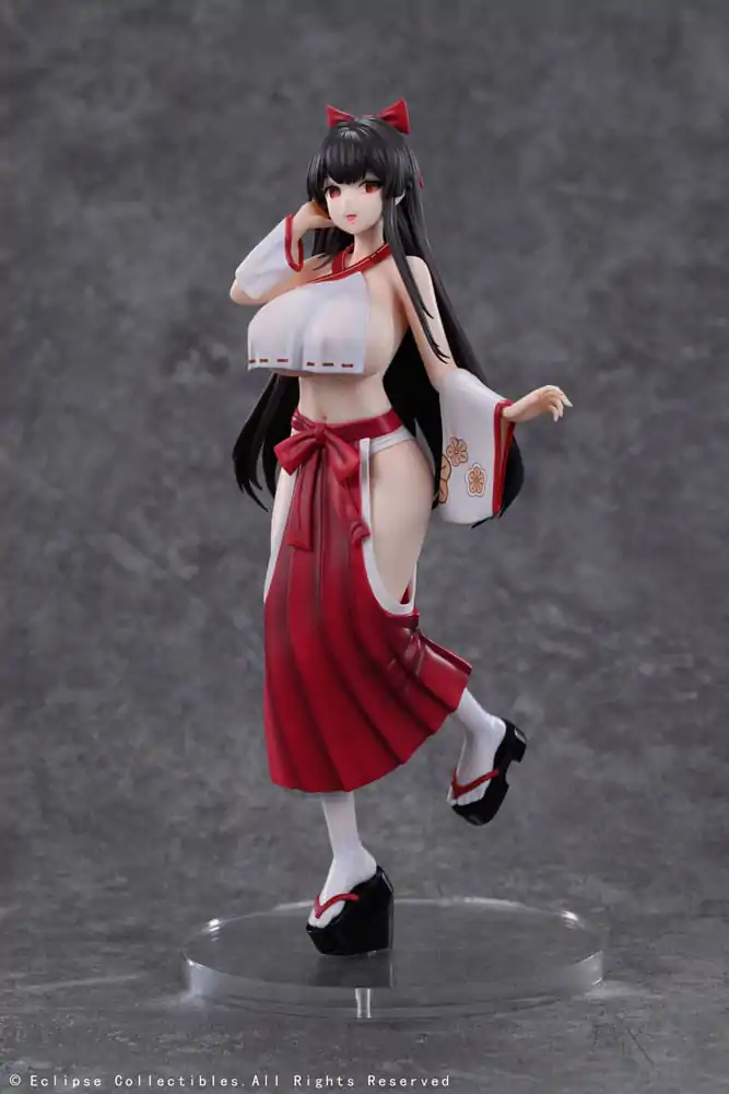 Originální postava PVC soška 1/7 Kasuga Miko Misaki 28 cm fotografii produktu