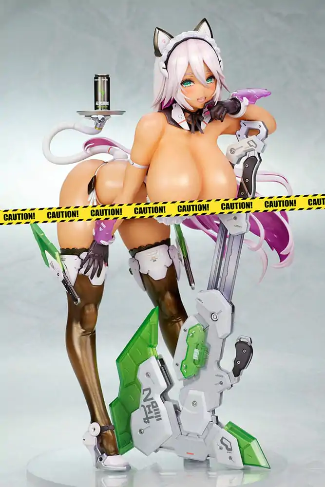 Originální postava PVC soška 1/7 Meido-Busou: Ax Experimental Equipment 24 cm fotografii produktu