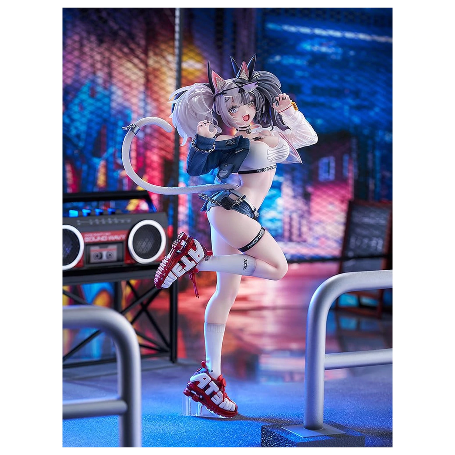 Original Character Figure 1/7 Melterna Girl: Metako Illustration by Neko Metal 23 cm fotografii produktu