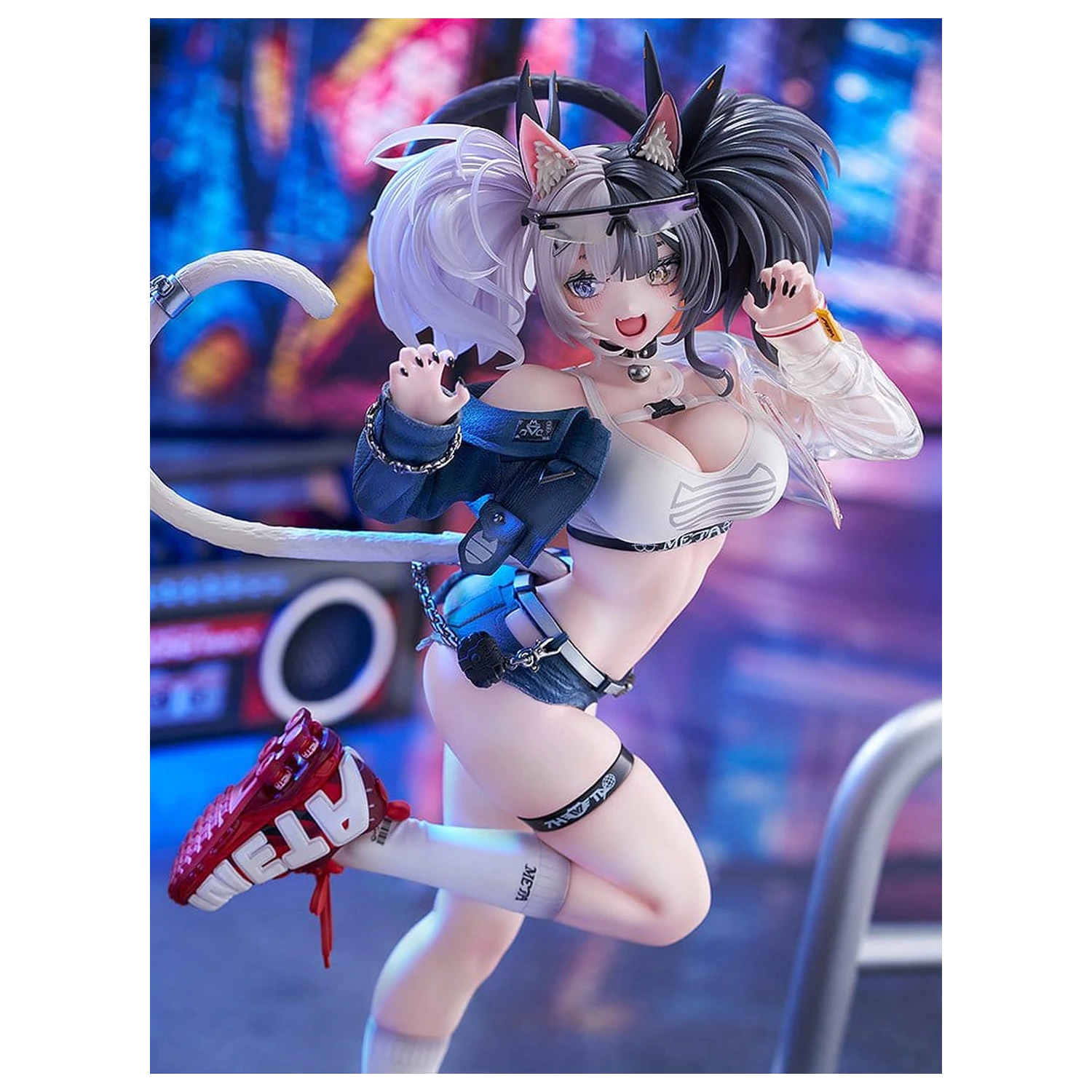 Original Character Figure 1/7 Melterna Girl: Metako Illustration by Neko Metal 23 cm fotografii produktu