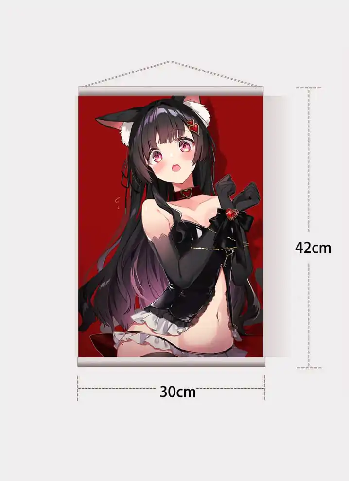Originální postava PVC soška 1/7 Shibarare Cat Ruhuna-chan Deluxe Edition 26 cm fotografii produktu