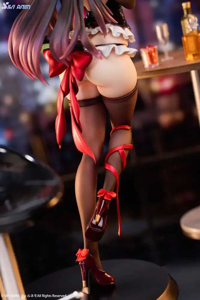 Originální postava PVC soška 1/7 Shibarare Cat Ruhuna-chan Deluxe Edition 26 cm fotografii produktu