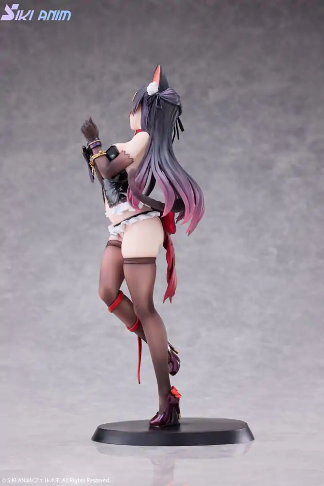 Originální postava PVC soška 1/7 Shibarare Cat Ruhuna-chan Deluxe Edition 26 cm fotografii produktu