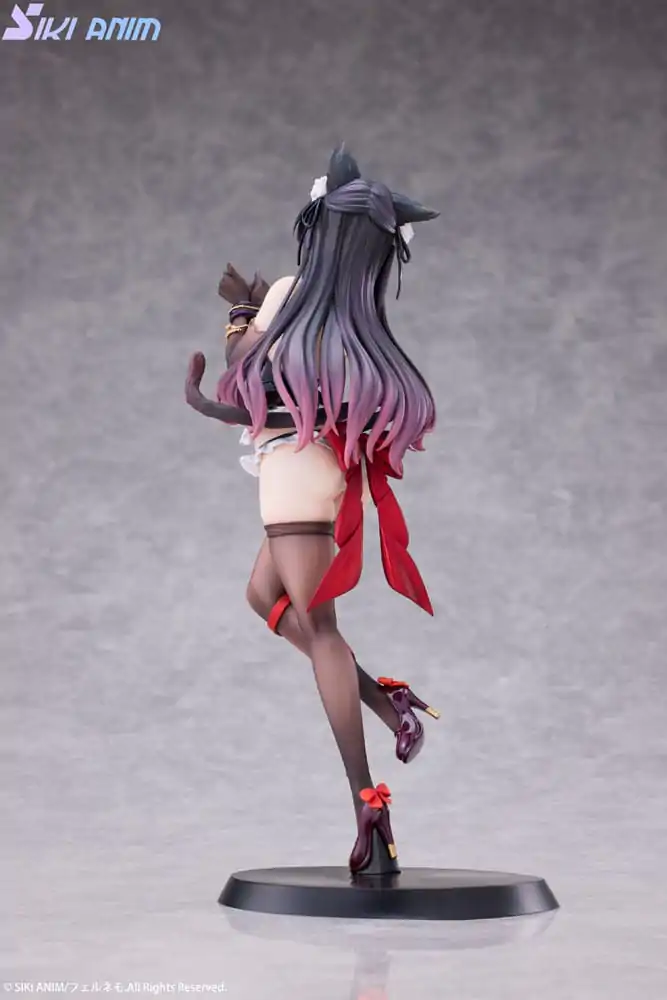 Originální postava PVC soška 1/7 Shibarare Cat Ruhuna-chan Deluxe Edition 26 cm fotografii produktu
