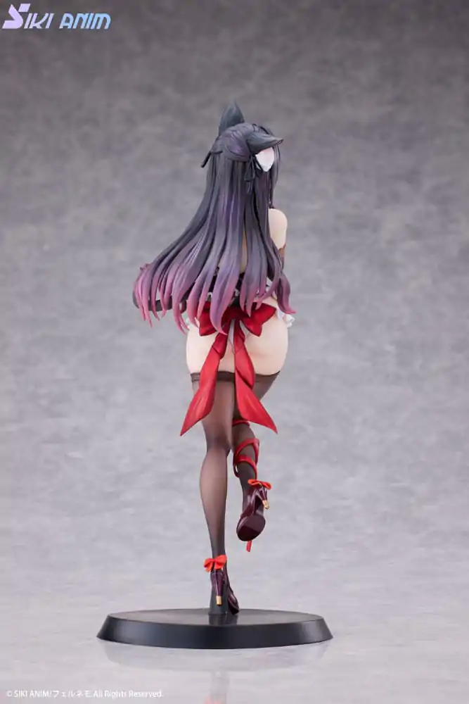 Originální postava PVC soška 1/7 Shibarare Cat Ruhuna-chan Deluxe Edition 26 cm fotografii produktu