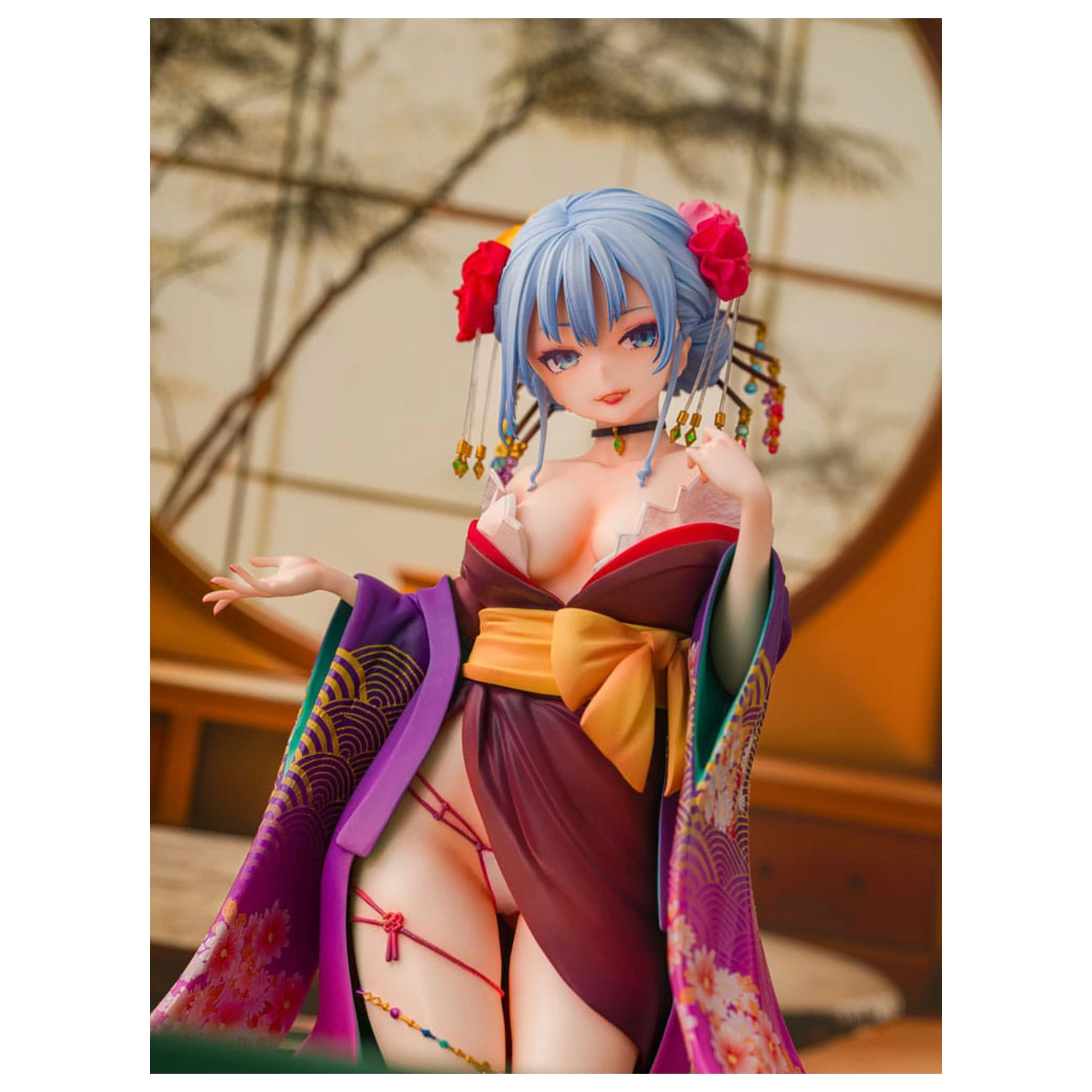 Soška Original Character 1/7 Shujuu Ecstasy Shion Oiran Ver. 15 cm fotografii produktu