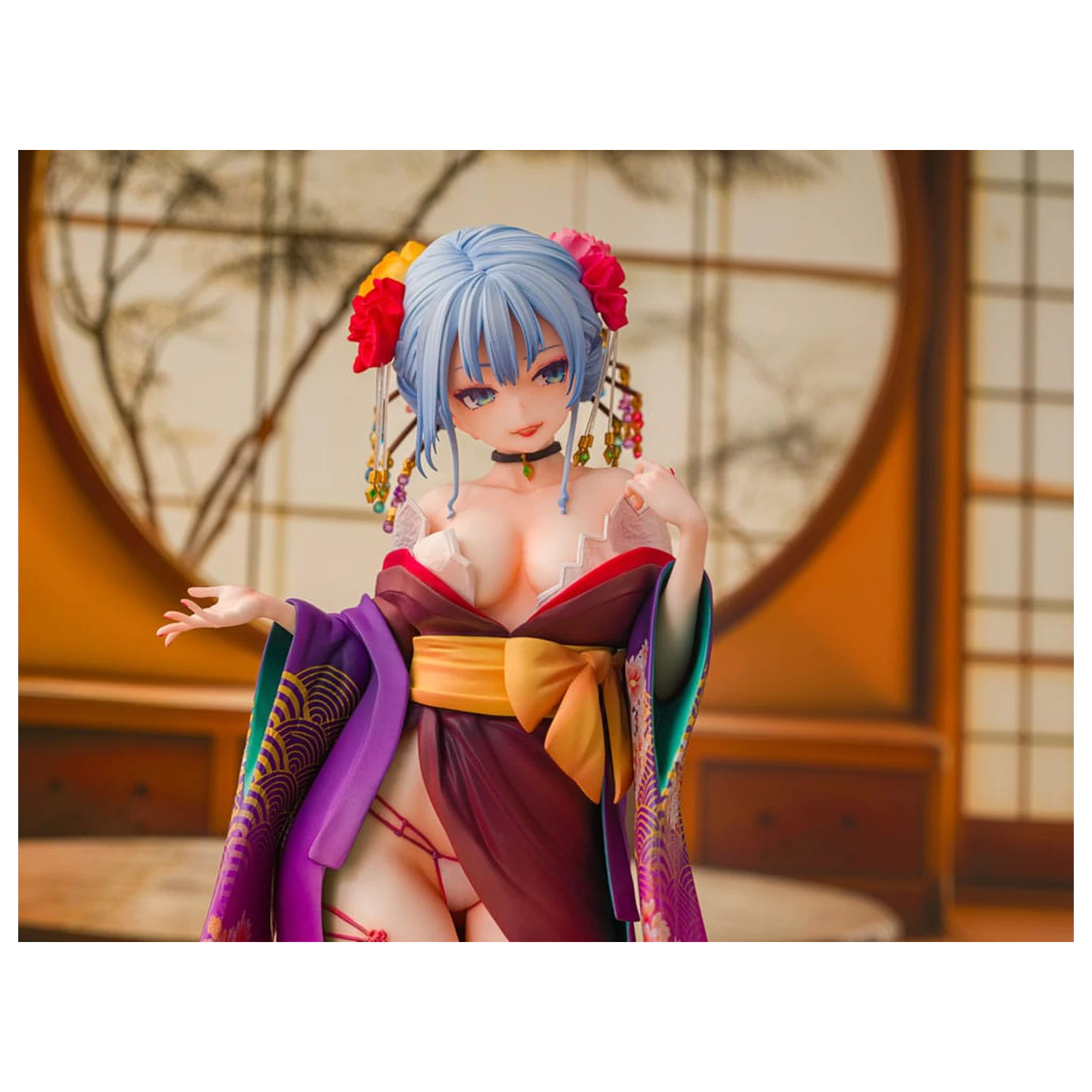 Original Character Socha 1/7 Shujuu Ecstasy Shion Oiran Ver. (Wholesome Ver.) 15 cm fotografii produktu