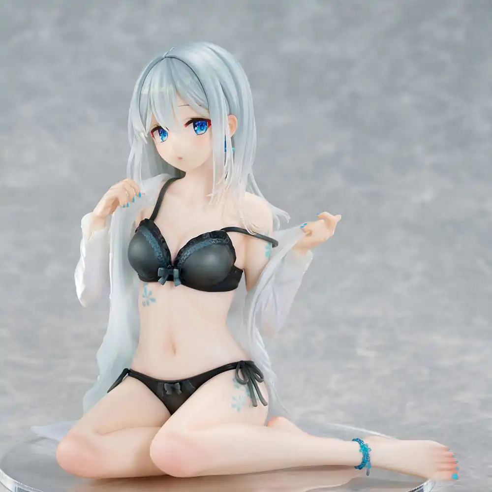 Original Character PVC soška 1/7 Silver-Haired Girl Sky Blue Morning Special Outfit Ver. by Fuumi Illustration 16 cm fotografii produktu