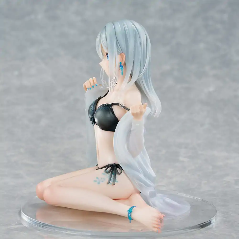 Original Character PVC soška 1/7 Silver-Haired Girl Sky Blue Morning Special Outfit Ver. by Fuumi Illustration 16 cm fotografii produktu